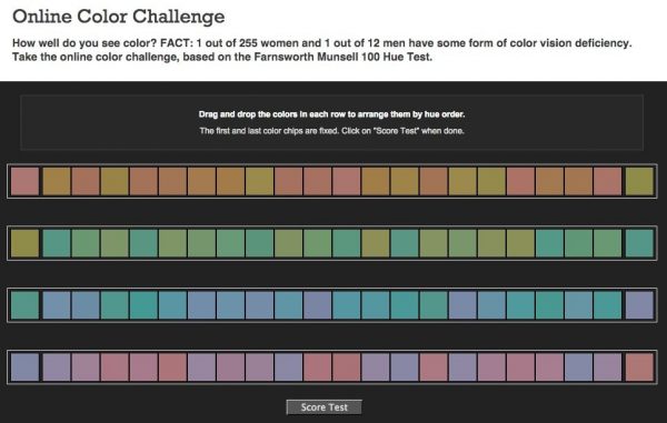 Designer Game Online Color Challenge