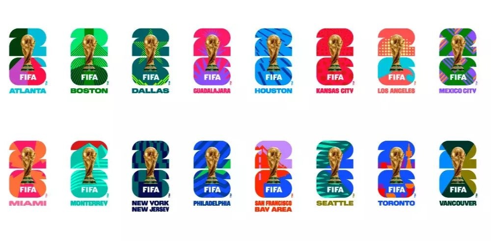 2026 Fifa World Cup Host City Logos