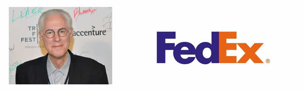 Nha thiet ke logo noi tieng Lindon Leader Fedex Logo