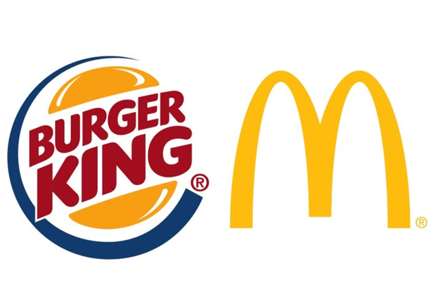 Logo Burger King Mcdonald's