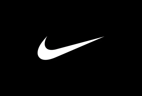 White Logo Nike